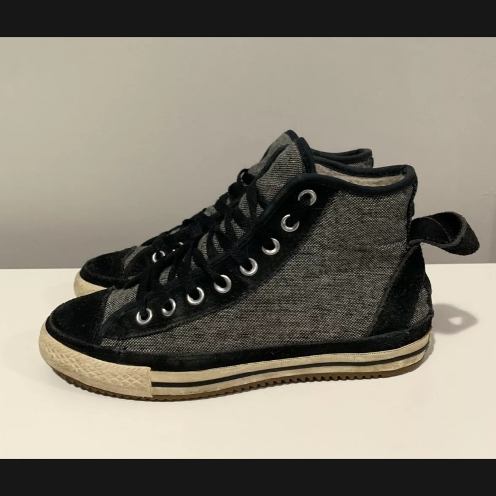 CONVERSE Elise Hi Top Faux Fur Lined Sneakers Women’s Size 8.5